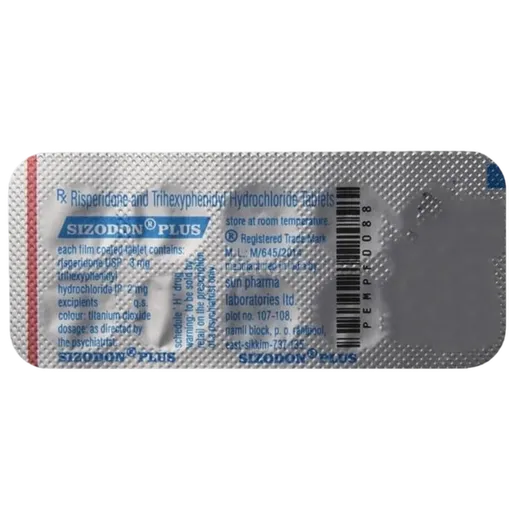 sizodon plus tablet 10's